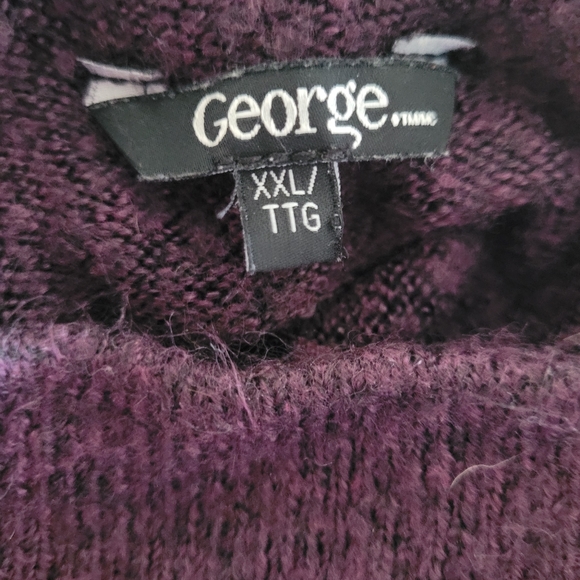 George XXL colour block turtleneck - Picture 2 of 2
